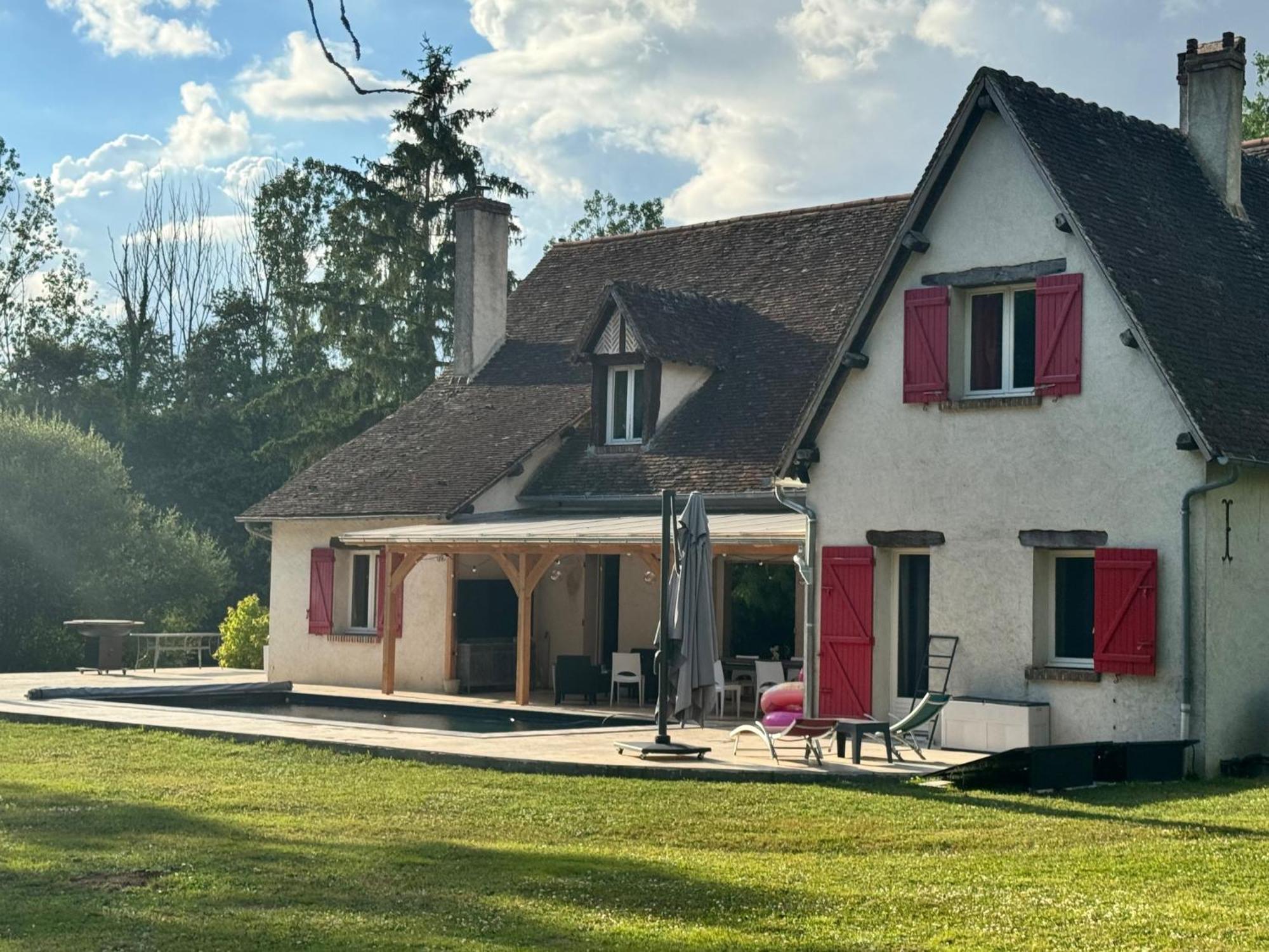 L'Etang Des 7 Hotel Le Controis-en-Sologne Luaran gambar